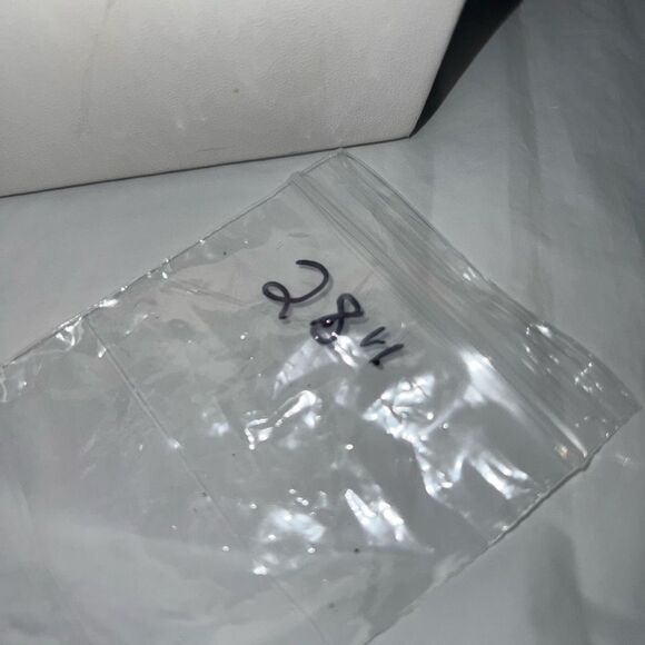 Gunmetal and Crystal Long Fringe Statement Necklace‎ - Picture 11 of 11